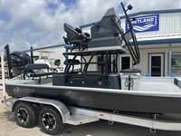 Jireh Shallow Draft Fishing Boat, built in Port O'Connor Texas.