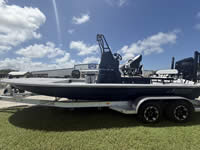 Jireh Shallow Draft Fishing Boat, built in Port O'Connor Texas.