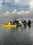 Jireh Shallow Draft Fishing Boat, built in Port O'Connor Texas.