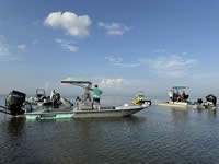 Jireh Shallow Draft Fishing Boat, built in Port O'Connor Texas.