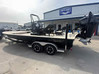 Jireh Shallow Draft Fishing Boat, built in Port O'Connor Texas.