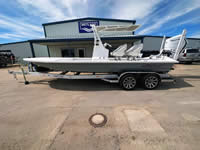 Jireh Shallow Draft Fishing Boat, built in Port O'Connor Texas.