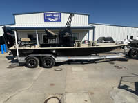 Jireh Shallow Draft Fishing Boat, built in Port O'Connor Texas.