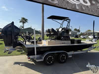 Jireh Shallow Draft Fishing Boat, built in Port O'Connor Texas.