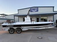 Jireh Shallow Draft Fishing Boat, built in Port O'Connor Texas.